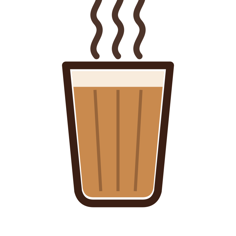 Illustration: Karak Chai von oben